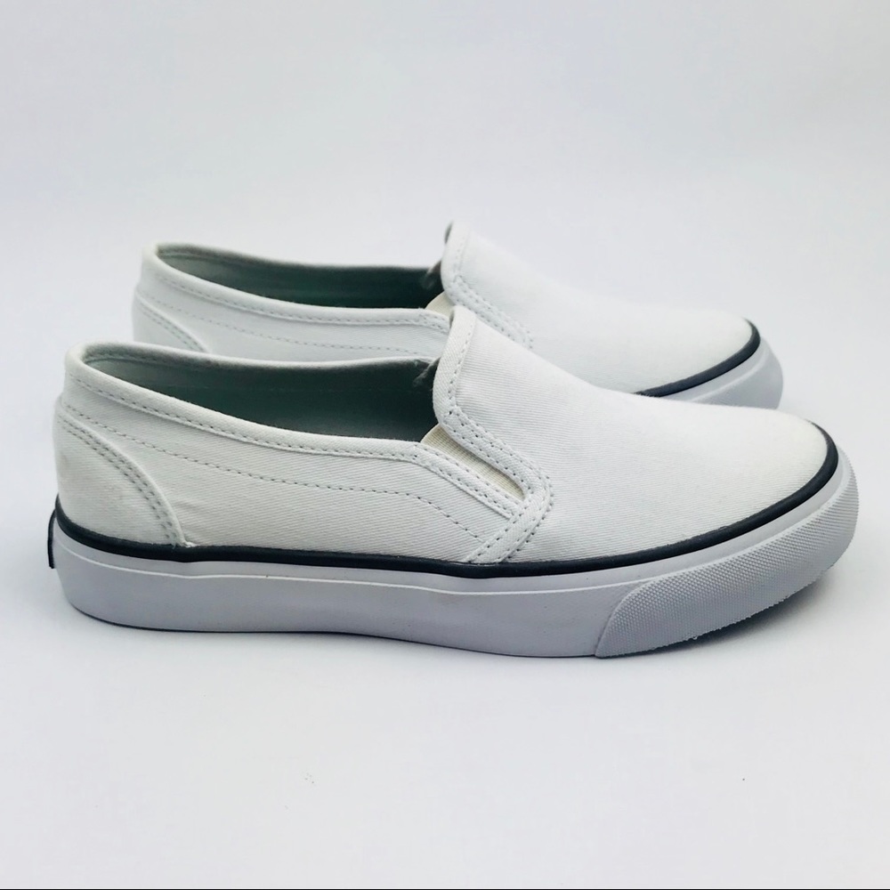 Lands’ End Mainstay Canvas Slipon Sneakers NEW